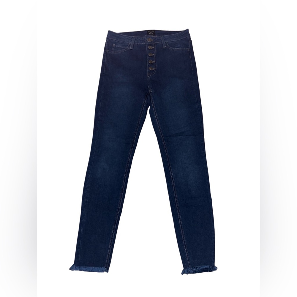 Women's JustBlack Denim Medium Wash Skinny Jeans
